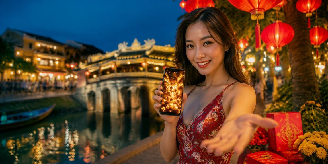 Chợ đêm Hội An rực rỡ với không khí xổ số và lễ hội